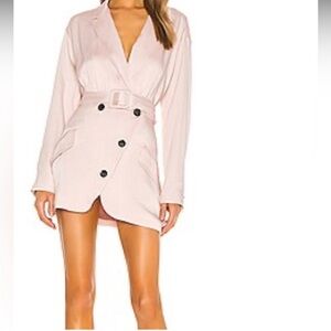Marisa Christina Soft Pink Blazer dress